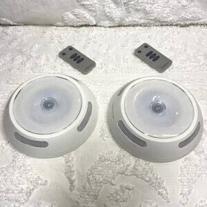 BELL HOWELL Mountable Closet Lights Set of 2 Each with Remote White Model# 8530